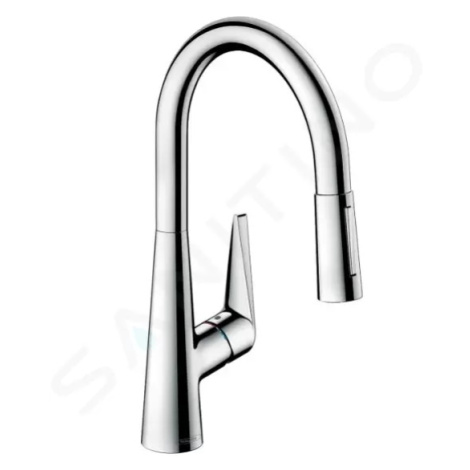 Hansgrohe 72813000 - Dřezová baterie s výsuvnou sprškou, chrom