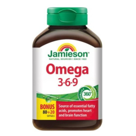 Jamieson Omega 3-6-9 100 kapslí