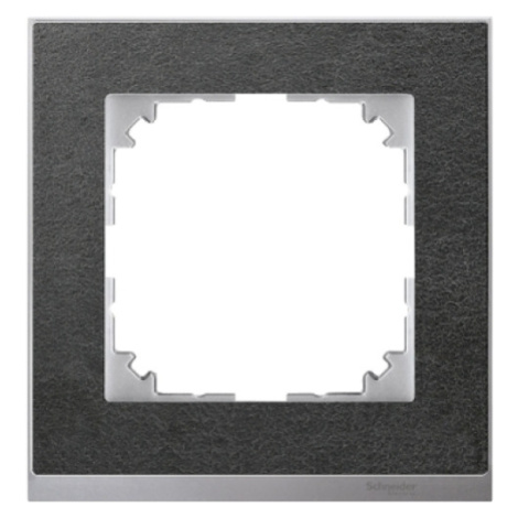 Schneider Electric Merten M-Pure Decor rámeček Slate/Aluminium MTN4010-3669