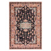 Flair Rugs koberce Kusový koberec Wool Loop Blossom Pink/Black - 160x230 cm