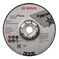 BOSCH Brusné kotouče 76 × 4 × 10 mm, 2 ks, Expert for INOX 2.608.601.705