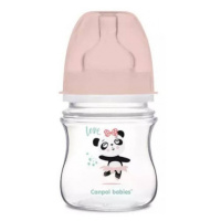 Canpol Babies antikolikoliková kojenecká lahvička se širokým hrdlem, Exotic Animals, 120 ml - rů