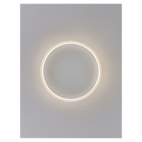 NOVA LUCE stropní svítidlo WILLOW bílá ocel a akryl D60x6cm LED 60W 9212916