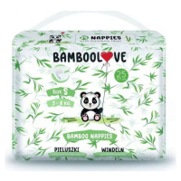 Bamboolove Pleny jednorázové bambus vel. S 3 - 8 kg 25 ks