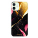 iSaprio Gold Pink Marble pro iPhone 12