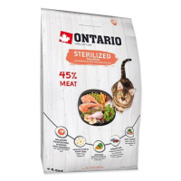 ONTARIO Cat Sterilised Salmon 6,5 kg