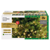 Livarno home Světelný LED řetěz, 100 LED (teplá bílá / provoz na baterie)