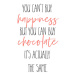 Ilustrace YOU CAN’T BUY HAPPINESS – BUT CHOCOLATE, Melanie Viola, 26.7 × 40 cm