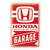 Plechová cedule Honda AM - Garage, 20 x 30 cm