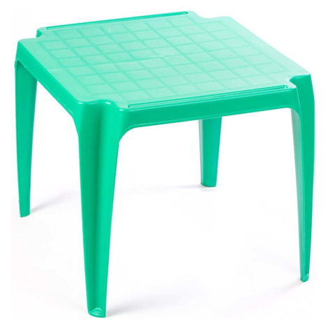 Dětský plastový stolek, zelený BAUMAX