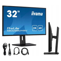 Monitor 32' iiyama Va Led 4K 2xHDMI Dp FlickerFree