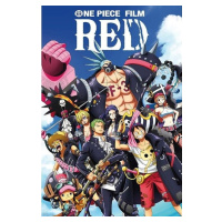 Plakát, Obraz - One Piece: Red - Full Crew, 61 × 91.5 cm