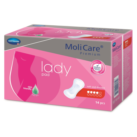MoliCare Lady 4 kapky inkontinenční vložky 14 ks