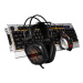 Marvo CM303, sada klávesnice s herní myší a sluchátky, CZ/SK, herní, membránová typ drátová (USB