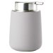 Světle šedý porcelánový dávkovač mýdla 250 ml Nova – Zone