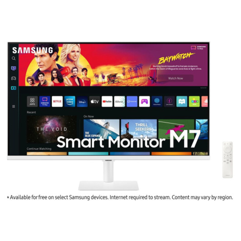 Samsung Smart M7 monitor 32" bílý
