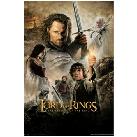 Plakát 61x91,5cm-The Lord of the Rings - The Return of the King Europosters