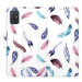 iSaprio Flip pouzdro Colorful Feathers pro Samsung Galaxy A71