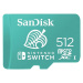 SanDisk MicroSDXC karta 512GB pro Nintendo Switch SDSQXAO-512G-GNCZN