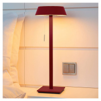 Oligo OLIGO Glance LED stolní lampa červená