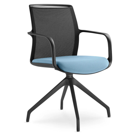LD SEATING - Konferenční židle LEAF 505, F90-BL