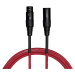 Cascha Standard Line Mic Cable Red 9m