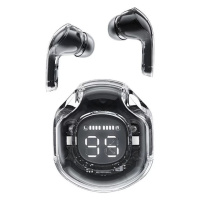 Sluchátka TWS Acefast T8 Earphones, Bluetooth 5.3, IPX4 (Black) (6974316282211)