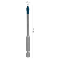 Vrták na dlažbu Bosch EXPERT HEX-9 HardCeramic Dostupné varianty: Vrták na dlažbu - Bosch HEX-9 