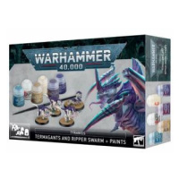Warhammer 40k - Termagants and Ripper Swarm + Paint Set (English; NM)