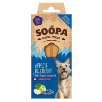 Soopa Pets Dentální tyčinky Soopa s jablkem a borůvkou 100 g