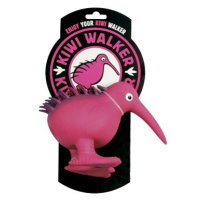 Kiwi Walker Latexová hračka pískací Kiwi L 13,5 cm růžová