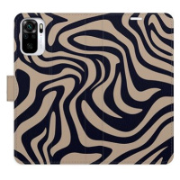 iSaprio Flip pouzdro Zebra Black 02 pro Xiaomi Redmi Note 10 / Note 10S