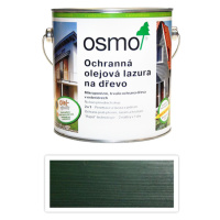 OSMO Ochranná olejová lazura 2.5 l Jedlově zelená 729