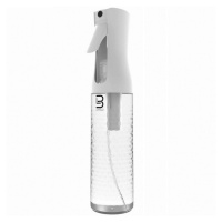 L3VEL3 Beveled Spray Bottle White/Transparent - automatický rozprašovač, bílý, 300 ml