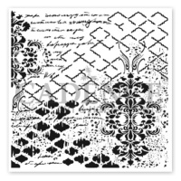 Šablona Cadence kolekce HomeDeco 45 x 45 cm - Ornamenty 8 Aladine