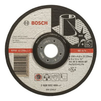 BOSCH Hrubovací kotouč profilovaný Expert for Inox AS 30 S INOX BF, 150 mm, 6,0 mm 2.608.602.489