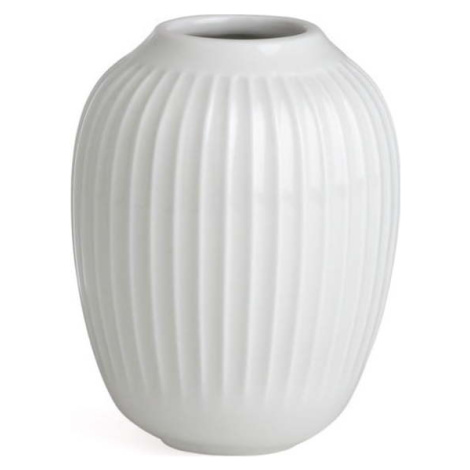 Bílá kameninová váza Kähler Design Hammershoi, ⌀ 8,5 cm