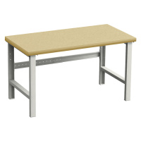 Treston Dílenský stůl, stavebnicový systém, základní model, deska z překližky Multiplex, š x h 1
