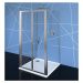 EASY LINE třístěnný sprchový kout 1000x1000mm, skládací dveře, L/P varianta, čiré sklo EL1910EL3
