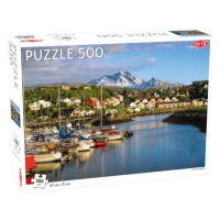 Puzzle 500 dílků Around the World, Northern Stars: Narvik Harbour TACTIC