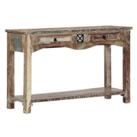 Konzolový stolek 120x40x75 cm masivní recyklované dřevo
