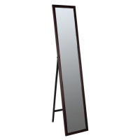 Zrcadlo, dřevěný rám hnědé barvy, MALKIA TYP 4