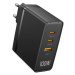 Vention Ultra 3-Port USB (C+C+A) GaN Charger (100W/100W/30W) Black