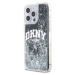 DKNY Liquid Glitter Arch Logo kryt iPhone 13 Pro černý