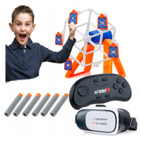 dárek K Svátku Brýle Vr 3D 360 Stupňů+gamepad+otočná Střelnice Štít