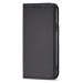 Magnet Card Case elegantní knížkové pouzdro s venkovní kapsou na iPhone 12 6.1" Black