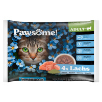 Pawsome Adult Cat 8 x 85 g - výhodné balení - losos