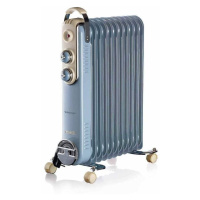 Ariete Vintage oil Radiator with 11 Element 839/05, modrý