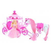 Lamps Kočár růžový pro panenky na baterie - rozbaleno