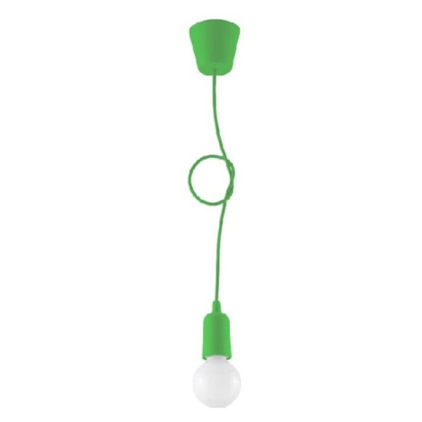 Zelené závěsné svítidlo 9x9 cm Rene - Nice Lamps